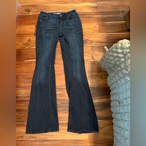 Idyllwind Miranda Lambert Flare Jeans 6 Long Bootcut Dark Wash Western (1146)